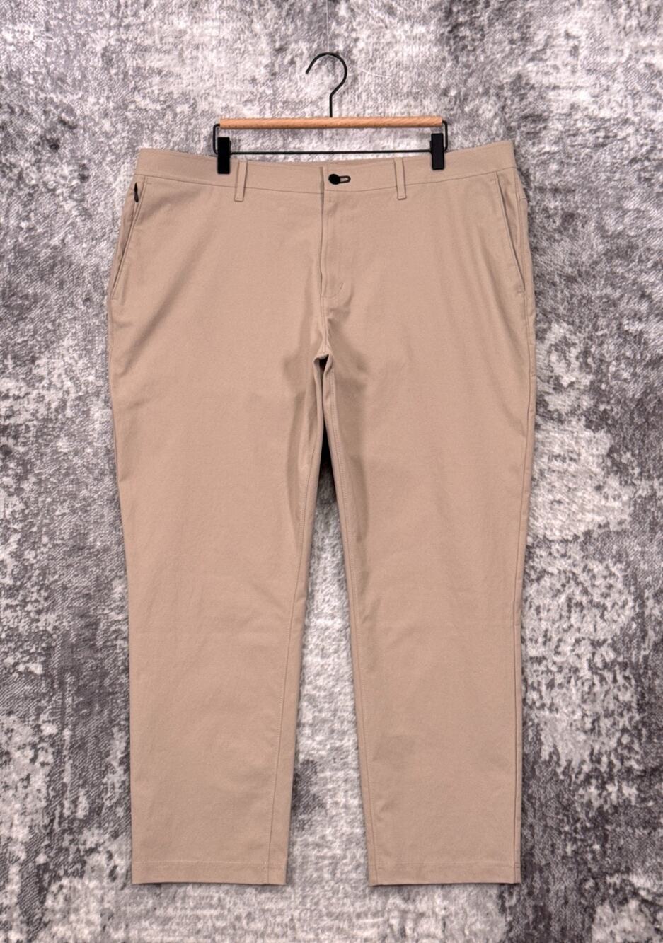 Public Rec Pants 40 x 28 Mens Dealmaker Chino+ Khaki Performance Modern Fit